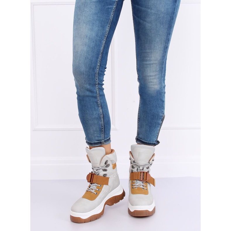 Sive HE117P Sive cipele siva 1