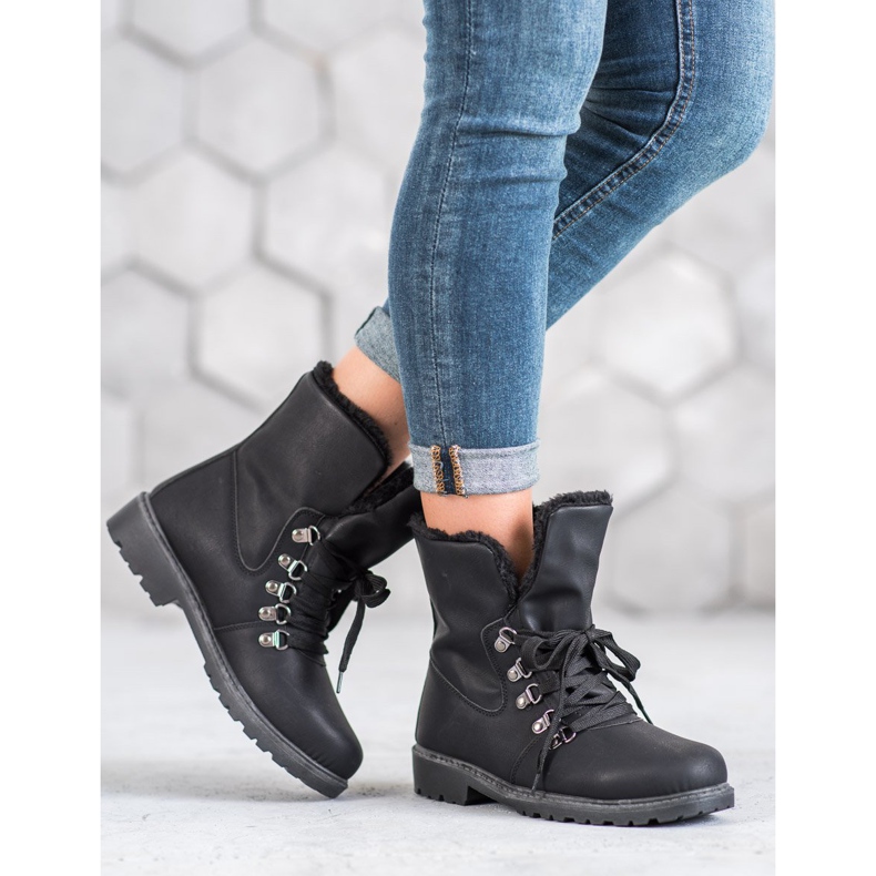 Super Me Tople čizme crna 1