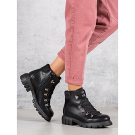 Kylie Čizme na vezanje crno 1