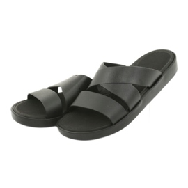 Crne Atletico 185 papuče na platformi crno 3