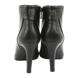 Čizme na debljoj peti crne Kaniowski crna 5