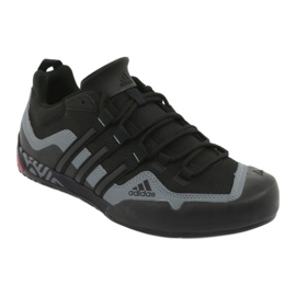 Cipele adidas Terrex Swift Solo M D67031 crna siva 2
