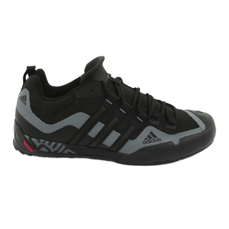 Cipele adidas Terrex Swift Solo M D67031 crna siva 1