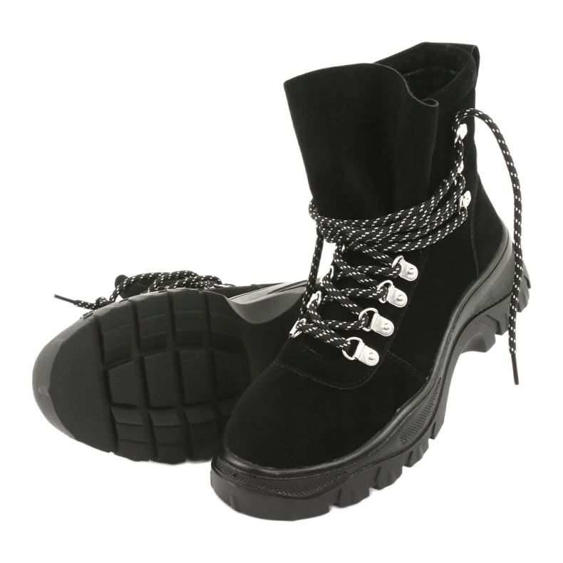 Crni traperi vezali su Sergio Leone TR729 crno 5