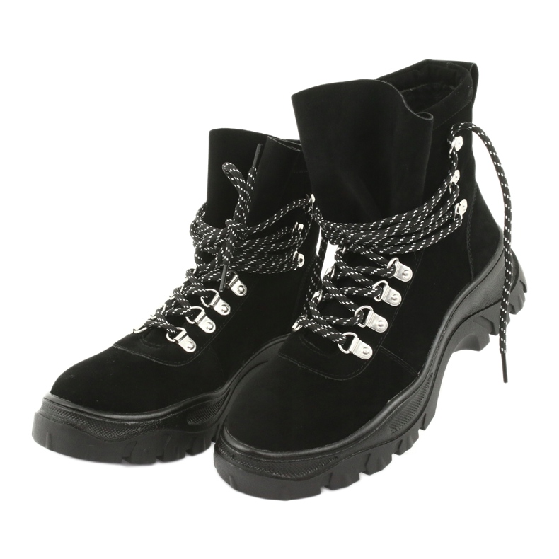 Crni traperi vezali su Sergio Leone TR729 crno 4