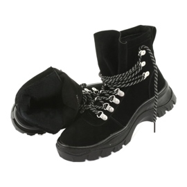 Crni traperi vezali su Sergio Leone TR729 crno 6