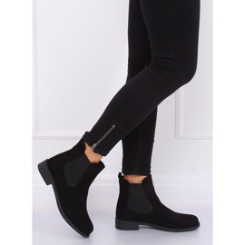 Crne čizme Jodhpur B-6856 Crne crna 2