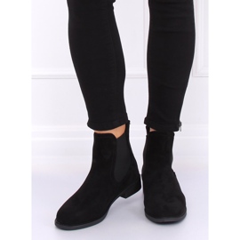 Crne čizme Jodhpur B-6856 Crne crna 1