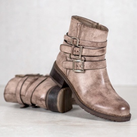 SHELOVET Klasične čizme u bež boji 1