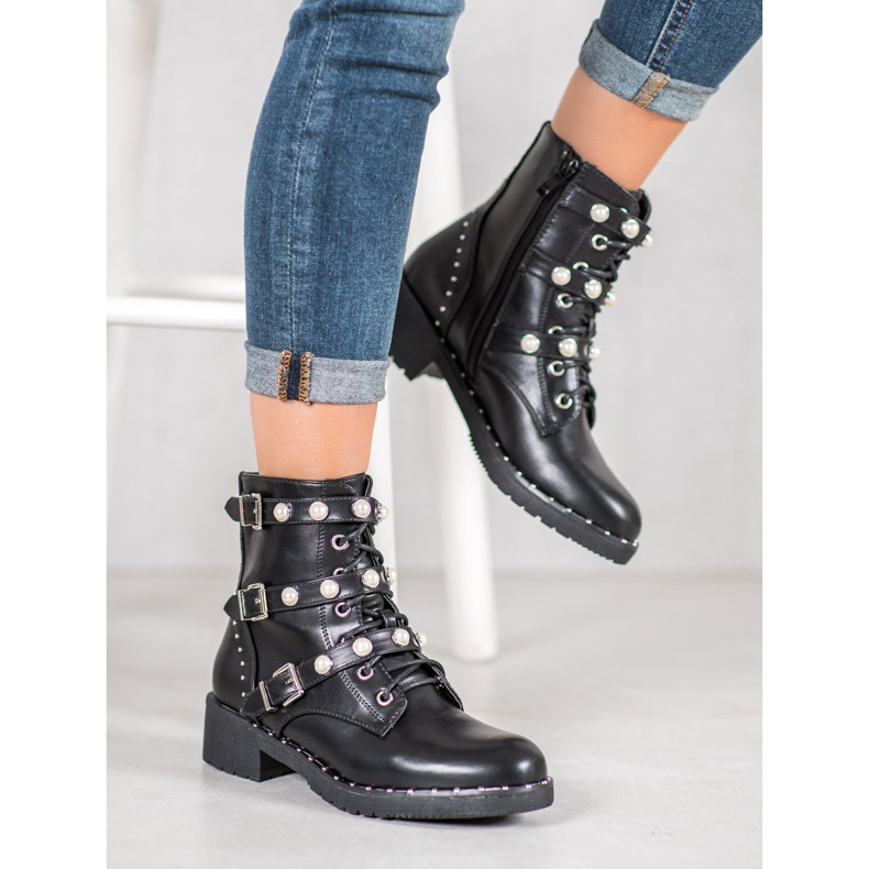 Seastar Radnici s biserima crna 2