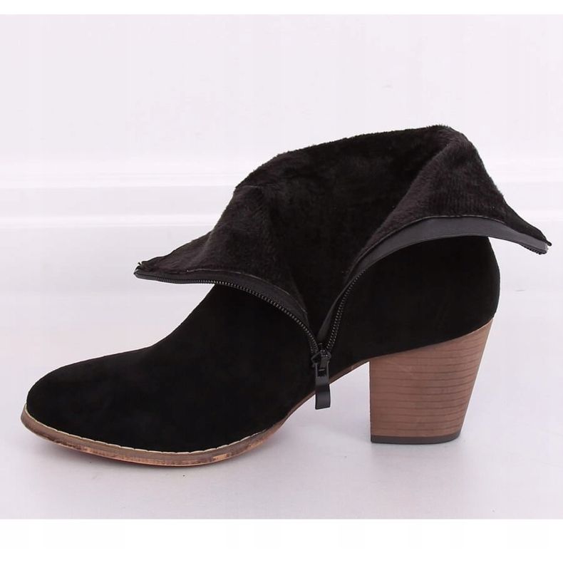 Crne kaubojske čizme E2250 Crne crno 2