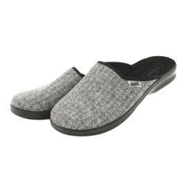 Befado muške cipele pu 548M023 crna siva 3