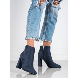 SHELOVET Čizme sa špicom plava 1