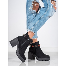 Seastar Čizme na platformi crno 1