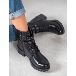 SHELOVET Čipkani radnici crno 1