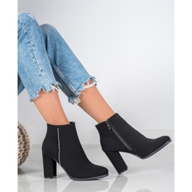 Seastar Mat čizme s kubnim cirkonijem crno 1