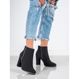 Seastar Mat čizme s kubnim cirkonijem crno 2