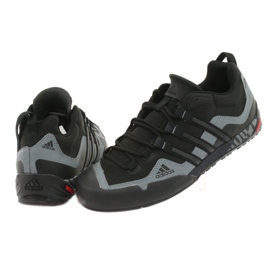 Cipele adidas Terrex Swift Solo M D67031 crno siva 4