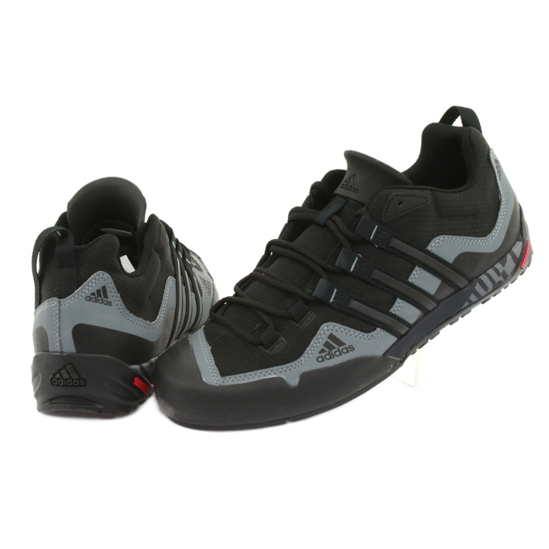 Cipele adidas Terrex Swift Solo M D67031 crno siva 4