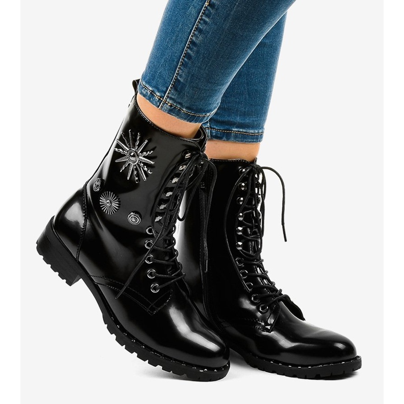 Crne čizme za rad SA8023 crna 2