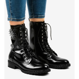 Crne čizme za rad SA8023 crna 1