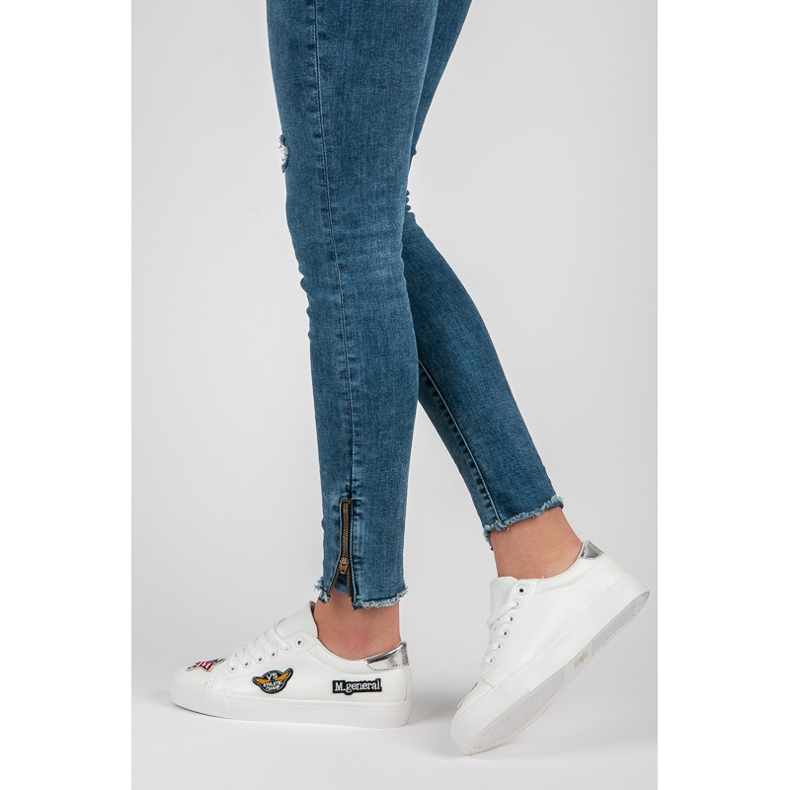 Seastar Vojske tenisice s zakrpama bijela 1