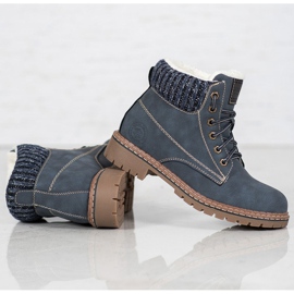 Goodin Traperi s ovčjom kožom plava 1