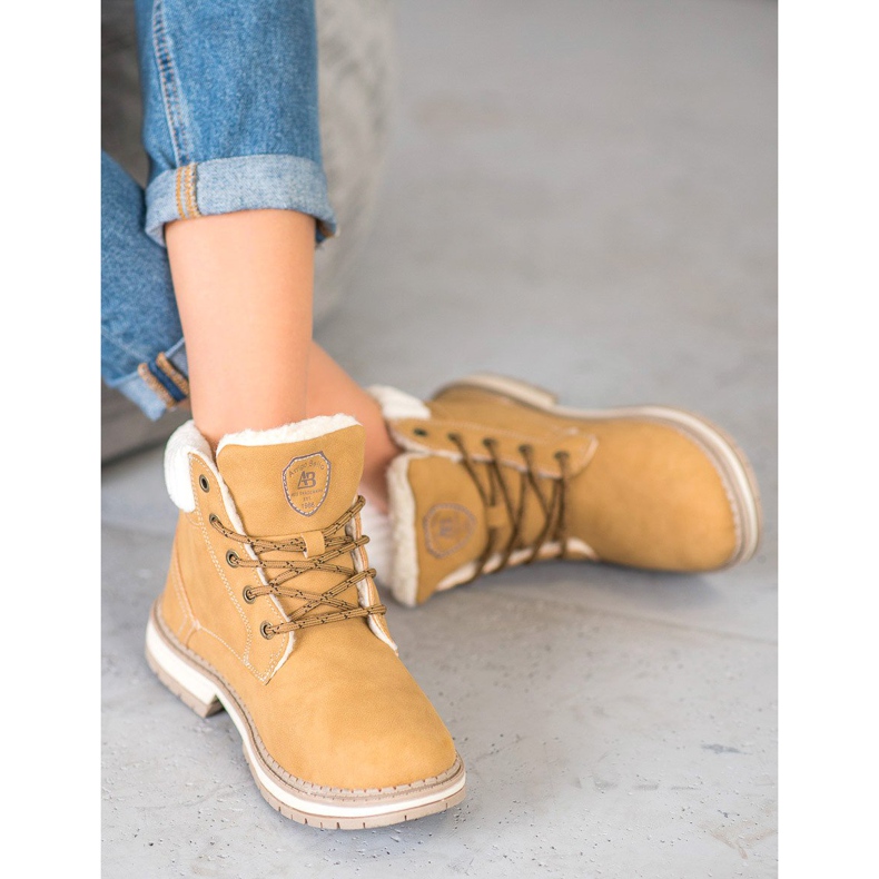 Arrigo Bello Modni Traperi žuta boja 1