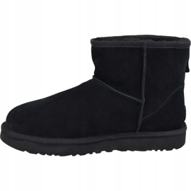 Ugg Classic Mini gumeni logotip W 1108231-BLK crna 1