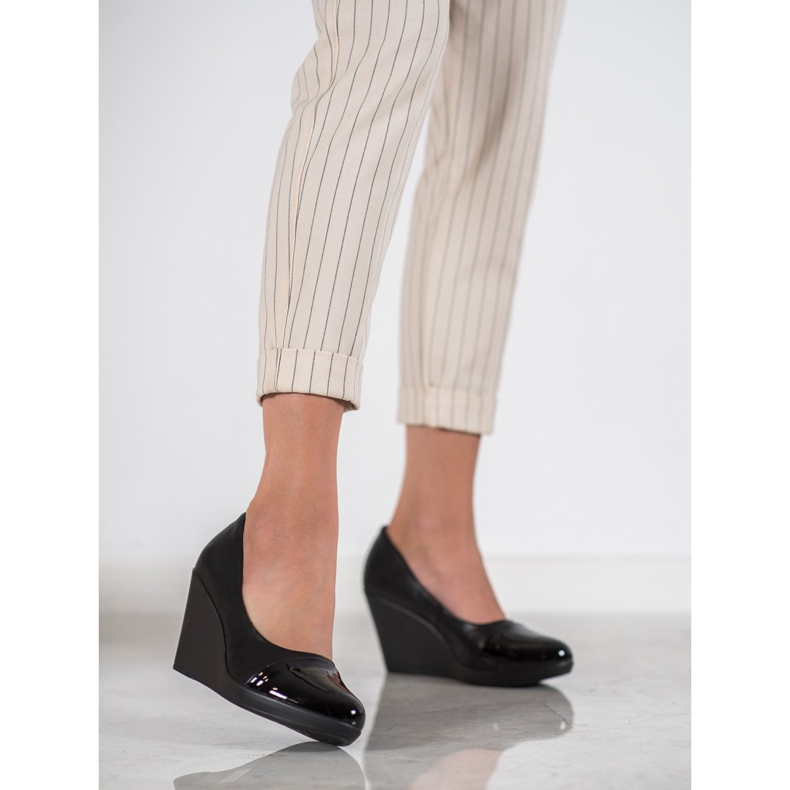 J. Star Klinaste pumpe crna 2