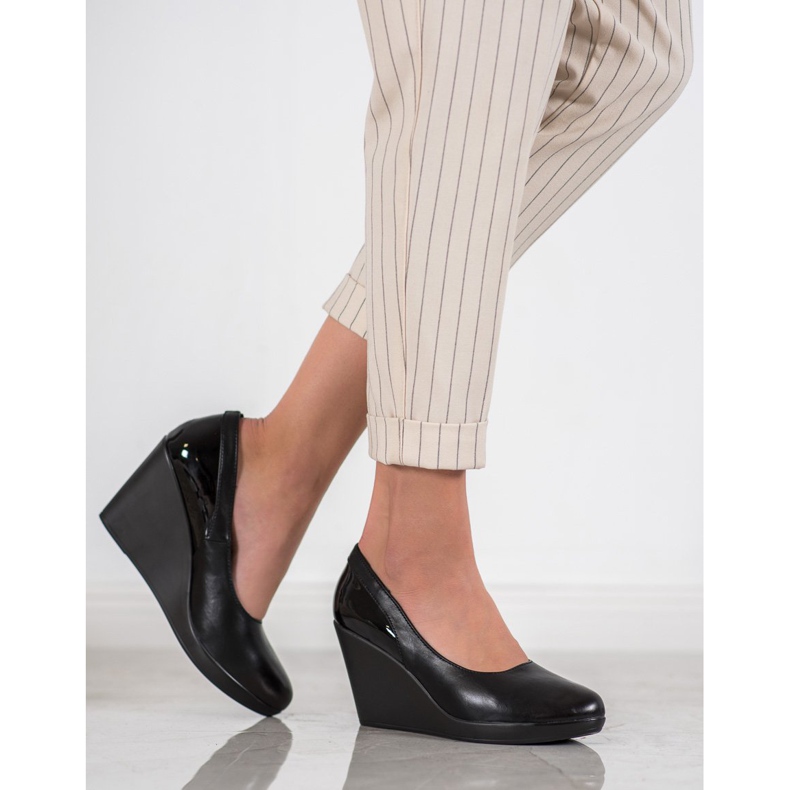 J. Star Klinaste pumpe crno 1