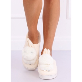 Ženske papuče zečice bež MA01 Bež 2