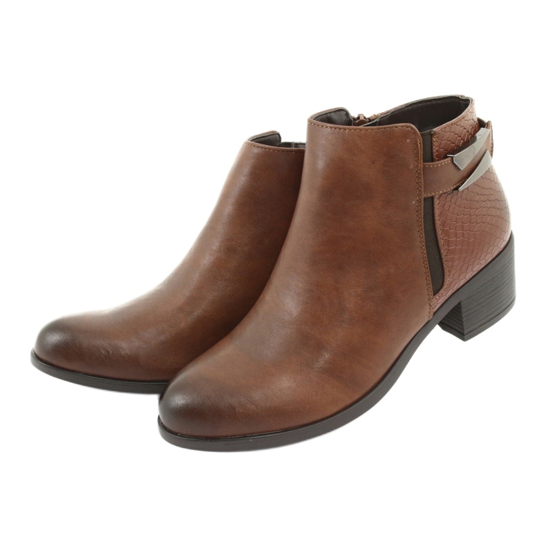 M.Daszyński Jodhpur čizme s kopčom Daszyński 1919. bronca smeđa 4