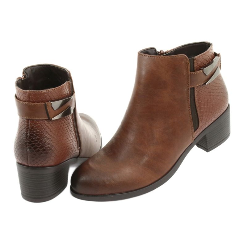 M.Daszyński Jodhpur čizme s kopčom Daszyński 1919. bronca smeđa 5