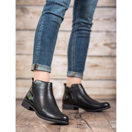 J. Star Čizme na ravnu petu crna 2
