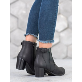 J. Star Klasične čizme s visokim potpeticama crna 1