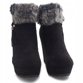 Čizme na klin 58-385 crne crna 2