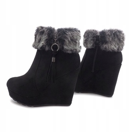 Čizme na klin 58-385 crne crna 1