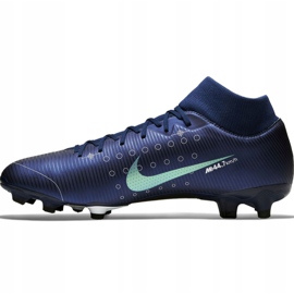 Nike Mercurial Superfly 7 Academy Mds FG / MG M BQ5427 401 nogometna cipela plava plava 2