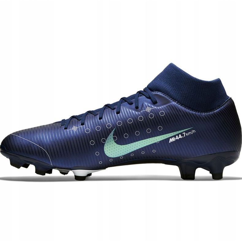 Nike Mercurial Superfly 7 Academy Mds FG / MG M BQ5427 401 nogometna cipela plava plava 2