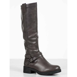 Super Me Tople čizme siva 1