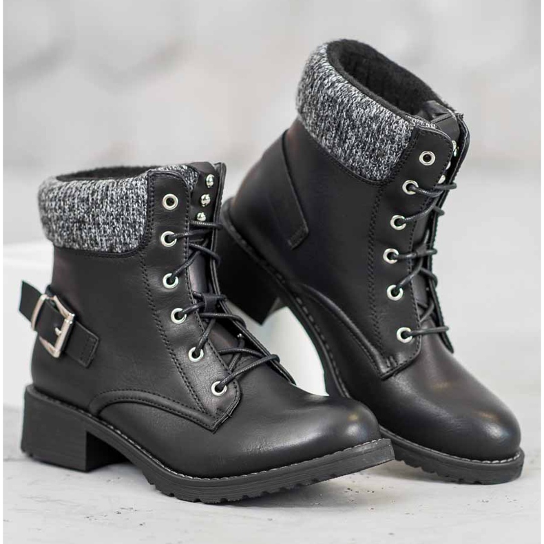 SHELOVET Crne strane na vezanje crno 2