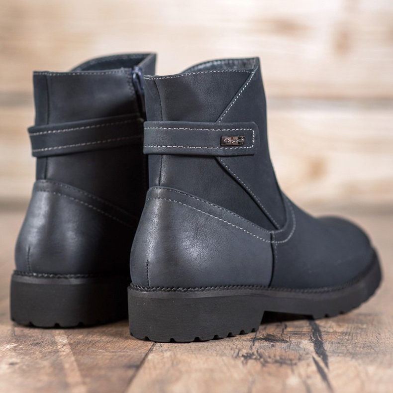 Sergio Leone Udobne čizme tamnoplave boje tamnoplava višebojan 2