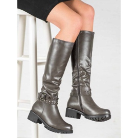 Nio Nio Čizme s ortopedskom petom siva 1