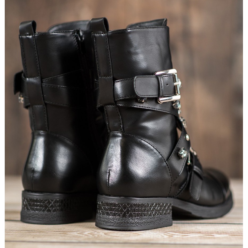 Kayla Radnici s ukrasnim pojasom crna 1