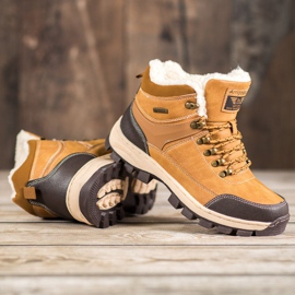 Arrigo Bello Zimske čizme na vezanje smeđa 1