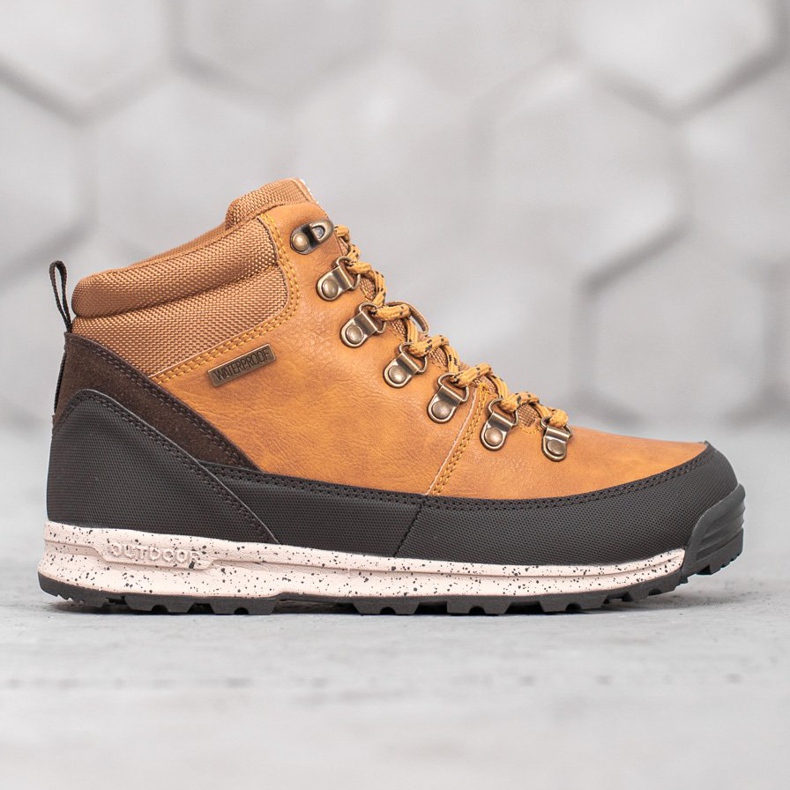 McKey Čizme na vezanje s ovčjom kožom smeđa 1