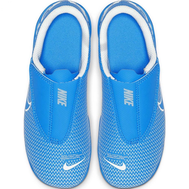 Nike Mercurial Vapor 13 Club Mg PS (V) Jr AT8162 414 nogometne cipele plava plava 1