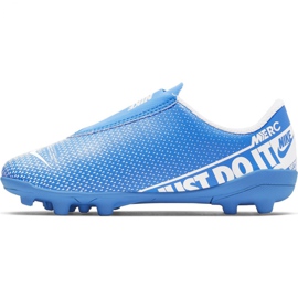 Nike Mercurial Vapor 13 Club Mg PS (V) Jr AT8162 414 nogometne cipele plava plava 2