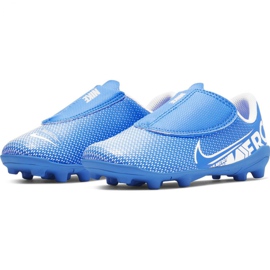 Nike Mercurial Vapor 13 Club Mg PS (V) Jr AT8162 414 nogometne cipele plava plava 3